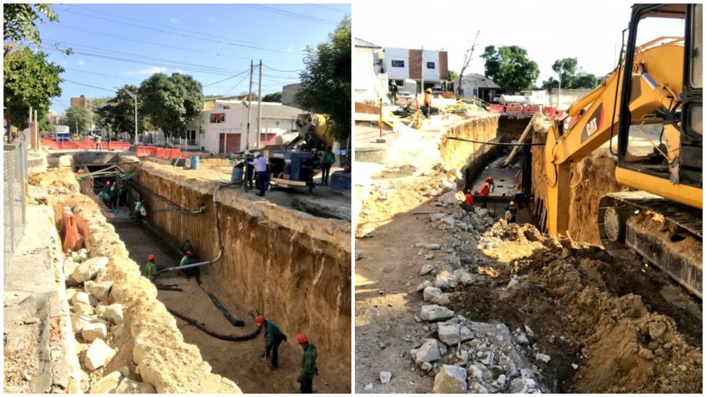 Avanzan obras de canalización del segundo tramo del arroyo Felicidad