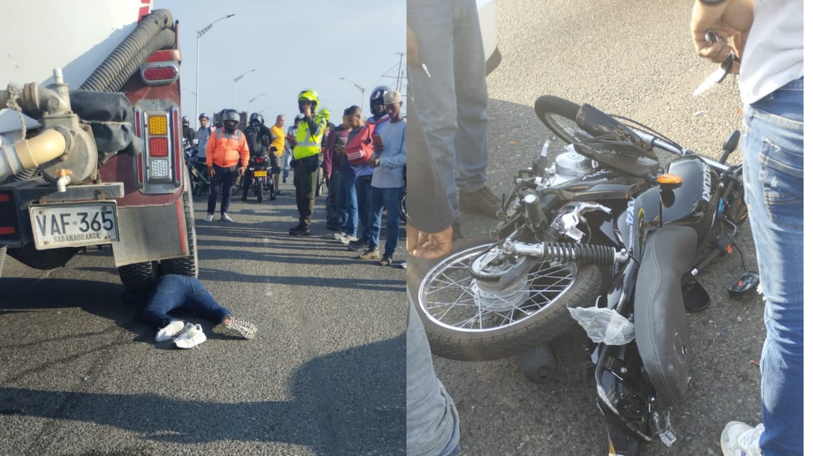 Muere Motociclista Tras Ser Arrollado Por Un Cami N Cisterna En La